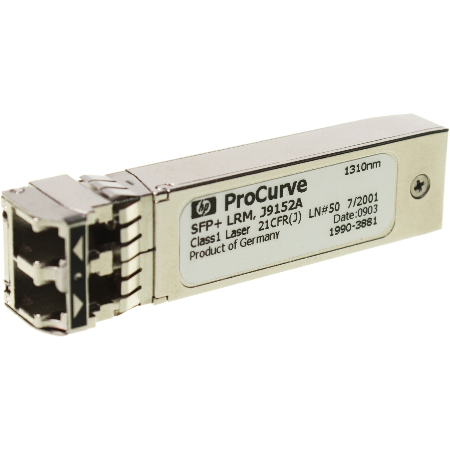 HPE  ProCurve Gigabit Ethernet SFP+ Transceiver (J9151A)
