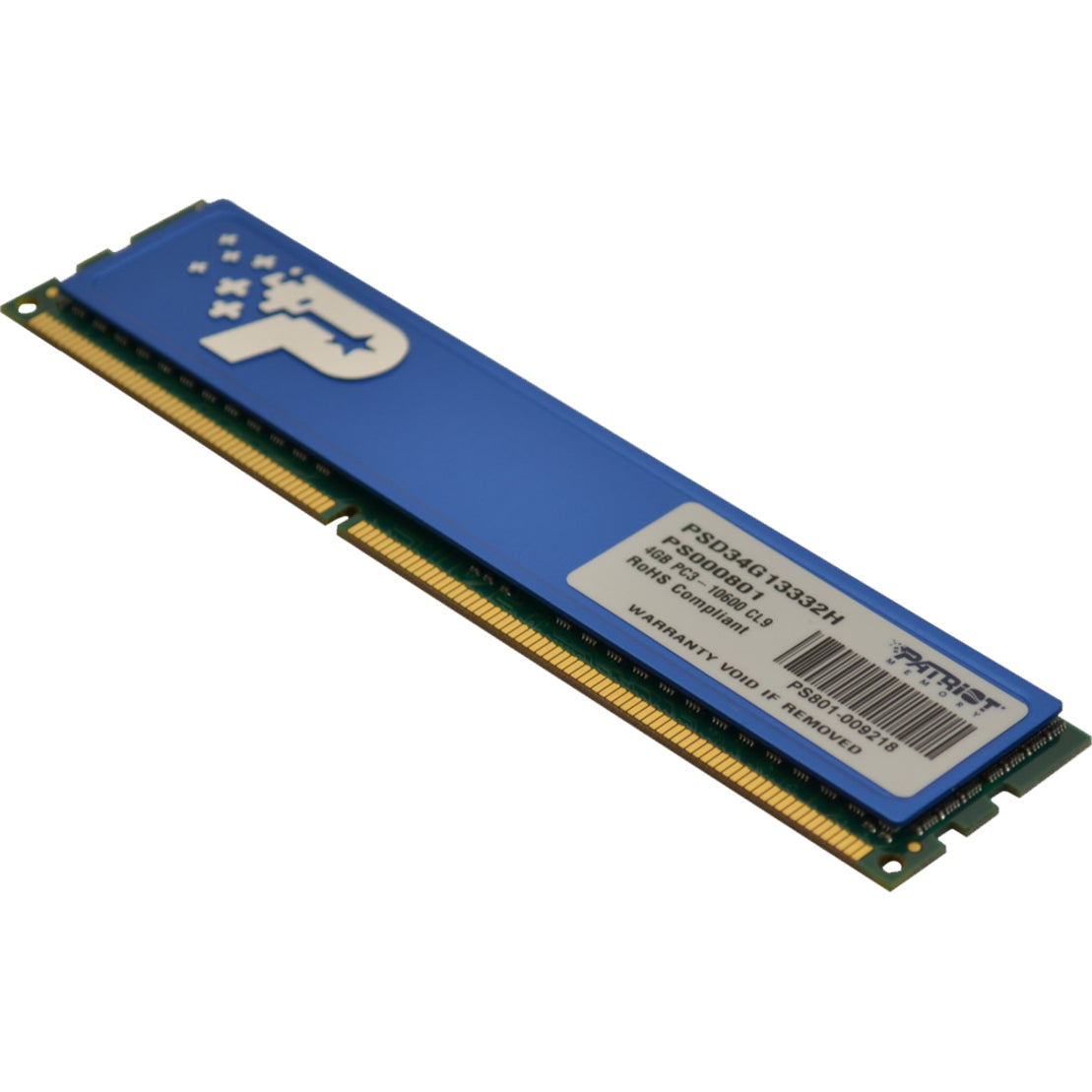 Patriot 4gb Ddr3 Patriot Psd34g13332h Patriot Memory Signature 4GB