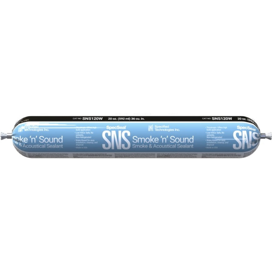 STI SNS Smoke 'N' Sound Acoustical Sealant - White - 1 (SNS120W)