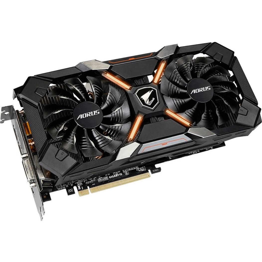 Graphics Card Aorus Radeon Rx580 8gb Rx 580 Aorus 8g Gigabyte