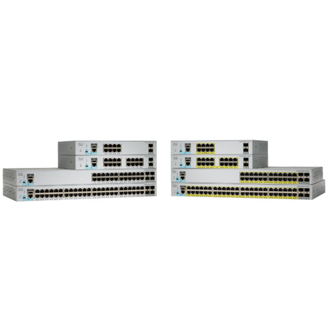 Cisco Catalyst 2960-L Smart Managed Layer 3 Switch, 16