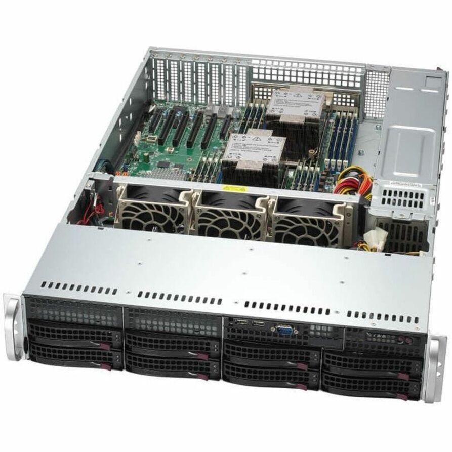 Supermicro Barebone Components Other SYS-E200-8B Supermicro SuperServer 2U Barebone System, Dual LGA4677 Xeon