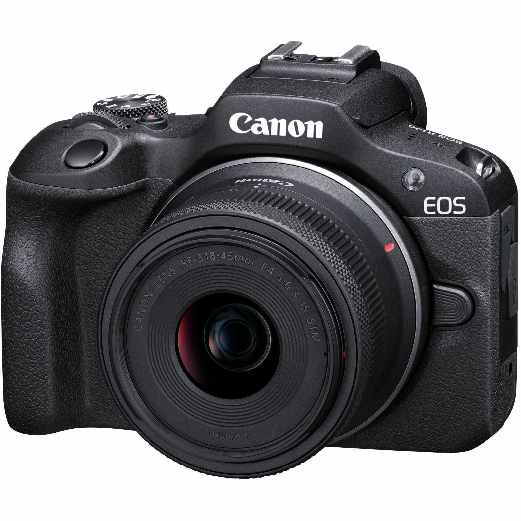 Canon EOS R100 Mirrorless Camera, 24.1MP CMOS Sensor, 4K