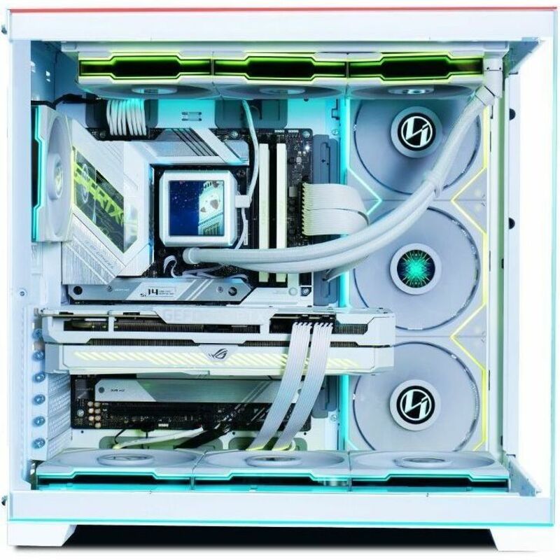 Lian Li O11 Dynamic EVO RGB White Gaming Computer Case, ATX/EATX