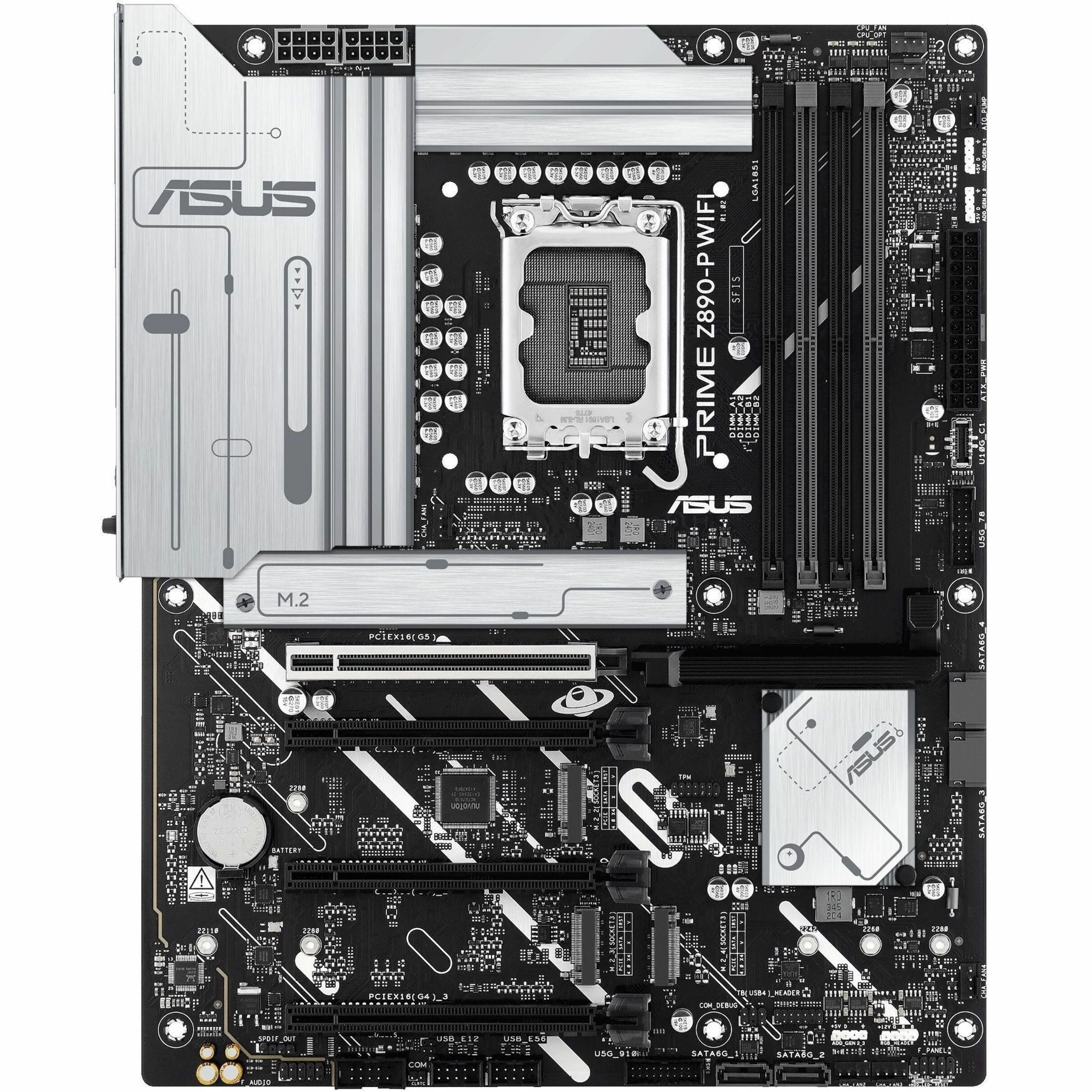 ASUS Prime Z890-P WIFI Gaming Desktop Motherboard, Intel Z890