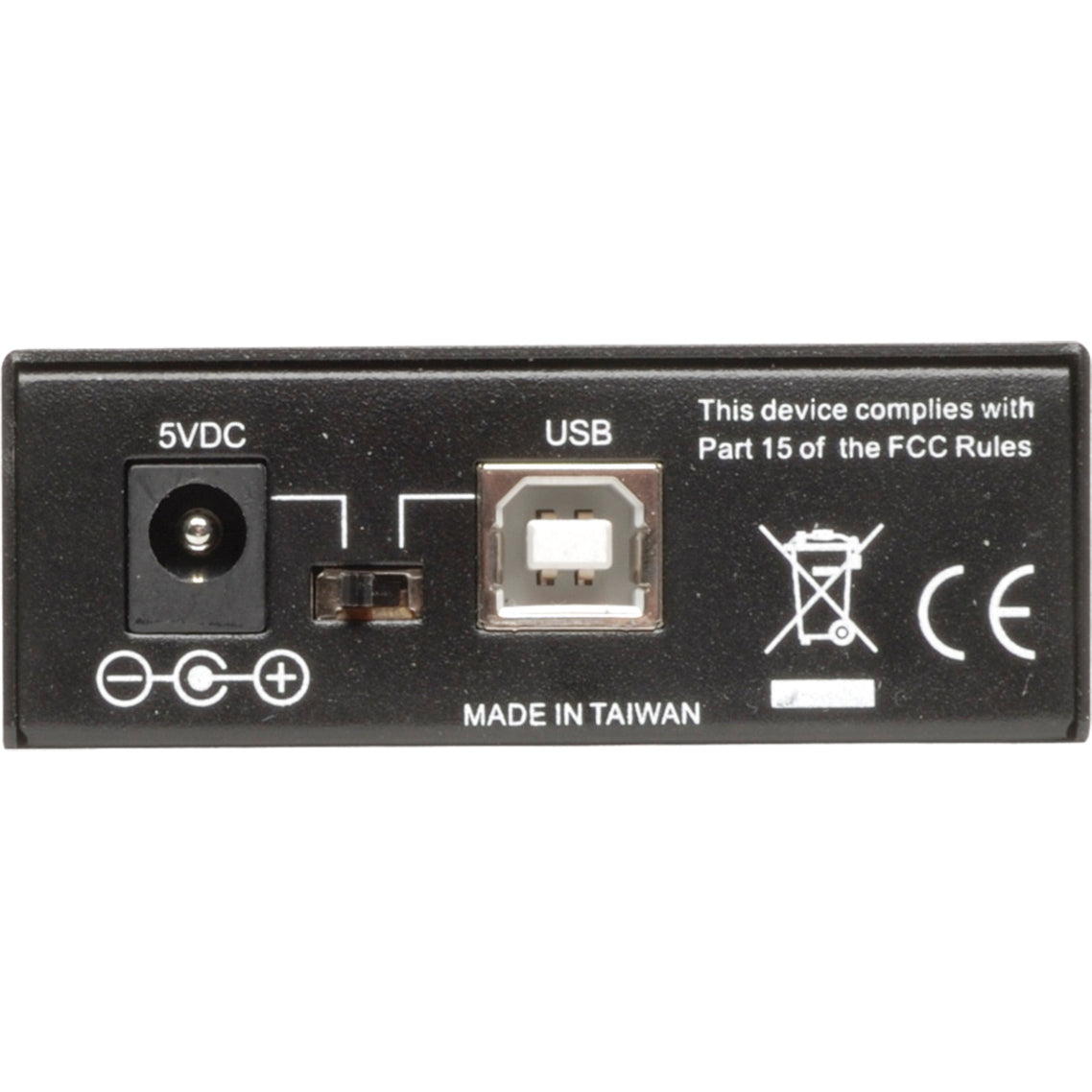 Tripp Lite N784-001-ST FIBER OPTIC 10/100BASET TO 100BASEFX-ST Media Converter, Multi-mode, 1.24 Mile Distance Supported
