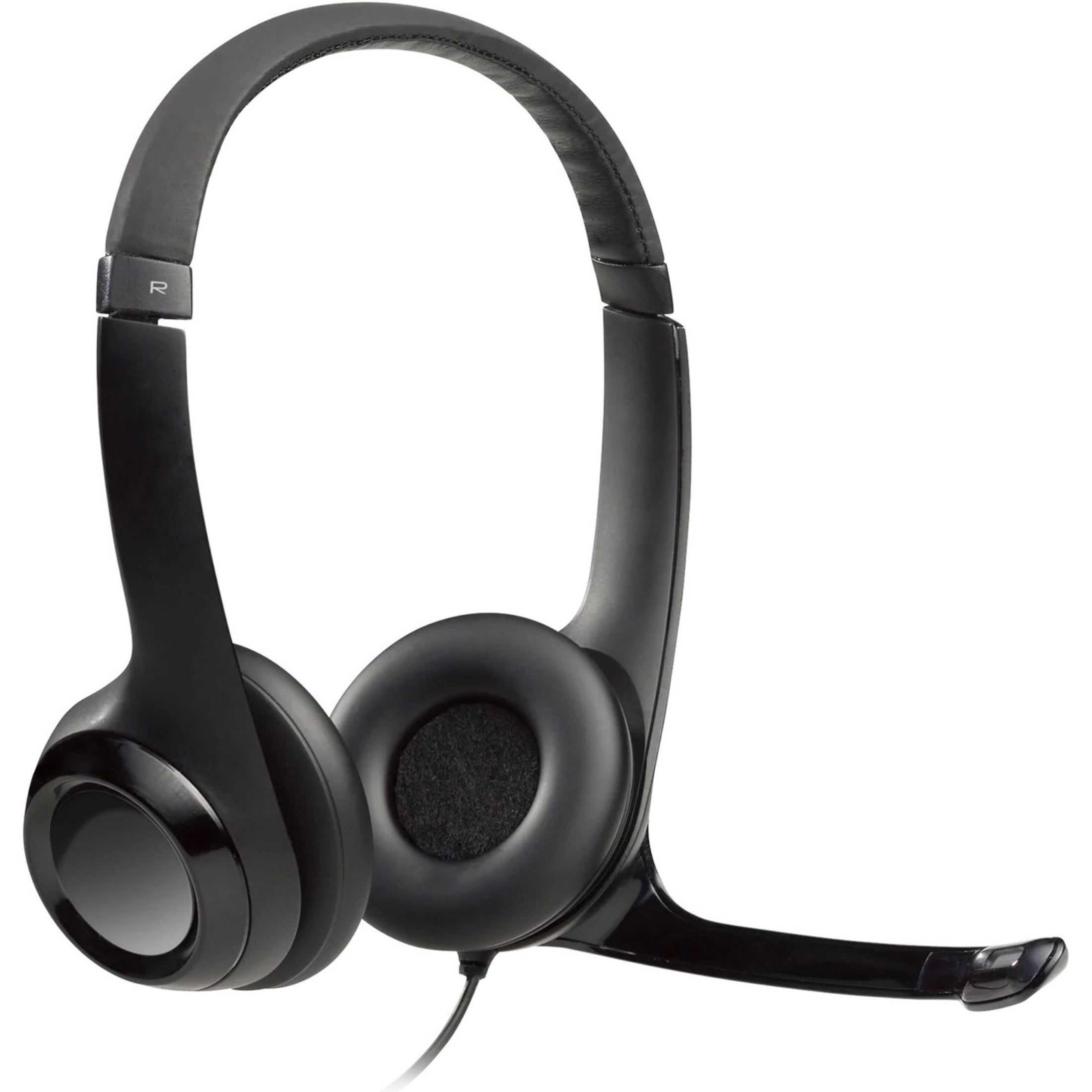 Logitech ClearChat H390 USB Headset, Noise-Cancelling Microphone