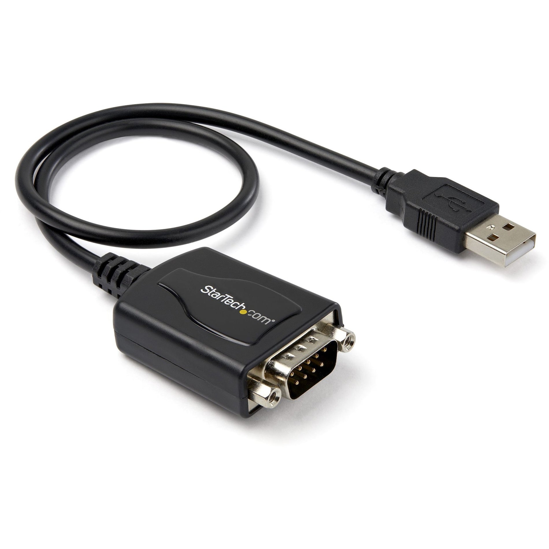 StarTech.com ICUSB2321X 1 Port Professional USB to Serial Adapter Cable with COM Retention, 2-Year Warranty, Windows Compatible