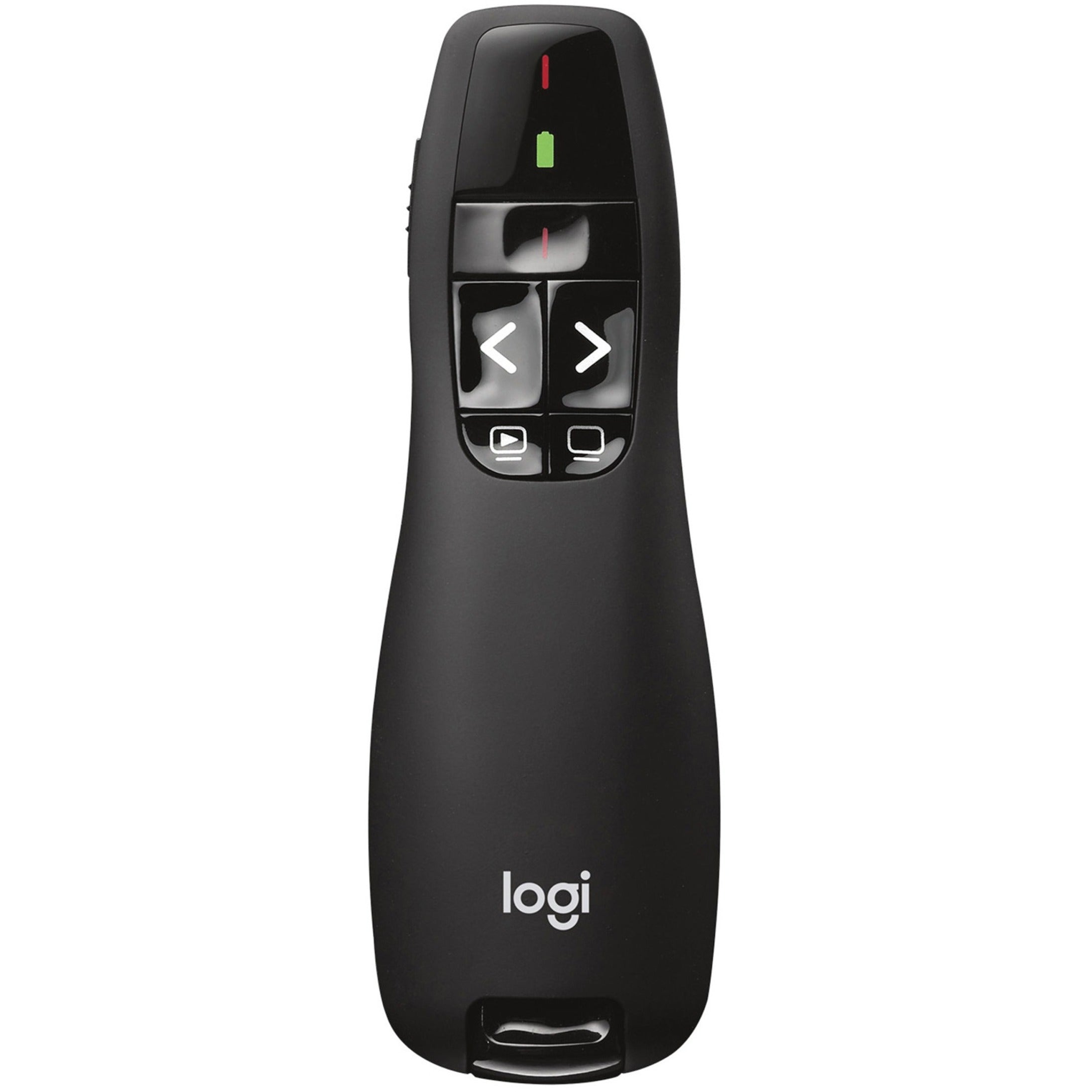 Logitech R400 Wireless Presentation Pointer, RF, 50ft Range