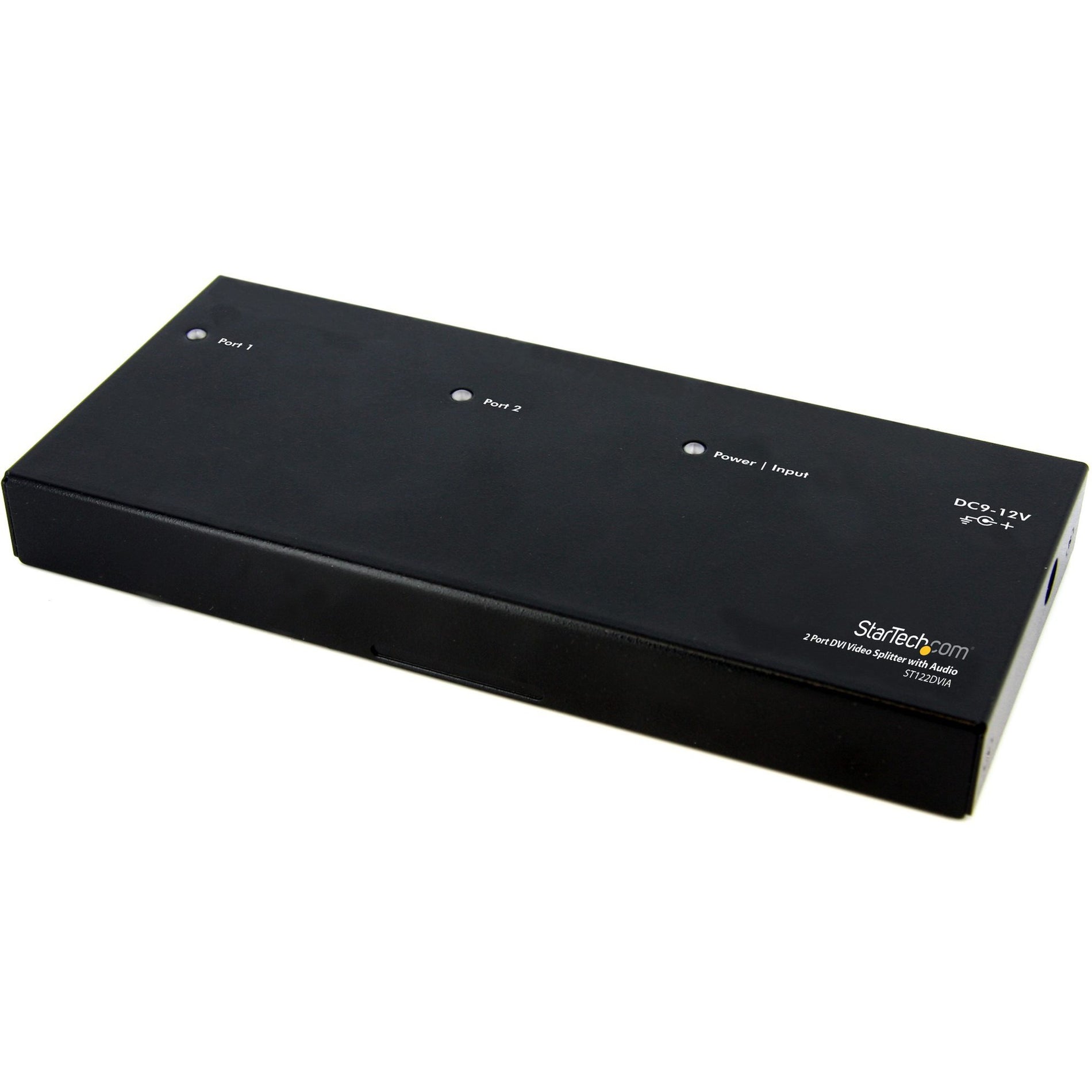 StarTech.com ST122DVIA 2 Port DVI Video Splitter with Audio, Maximum Resolution 1920 x 1200