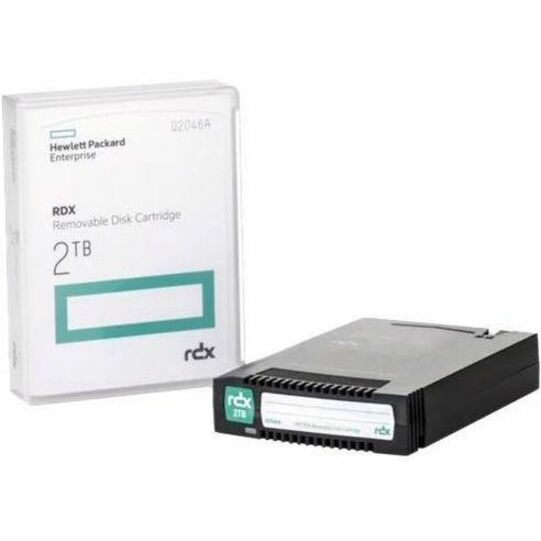 HPE Q2046A RDX 2TB Removable Disk Cartridge, 2.5" Hard Drive Cartridge