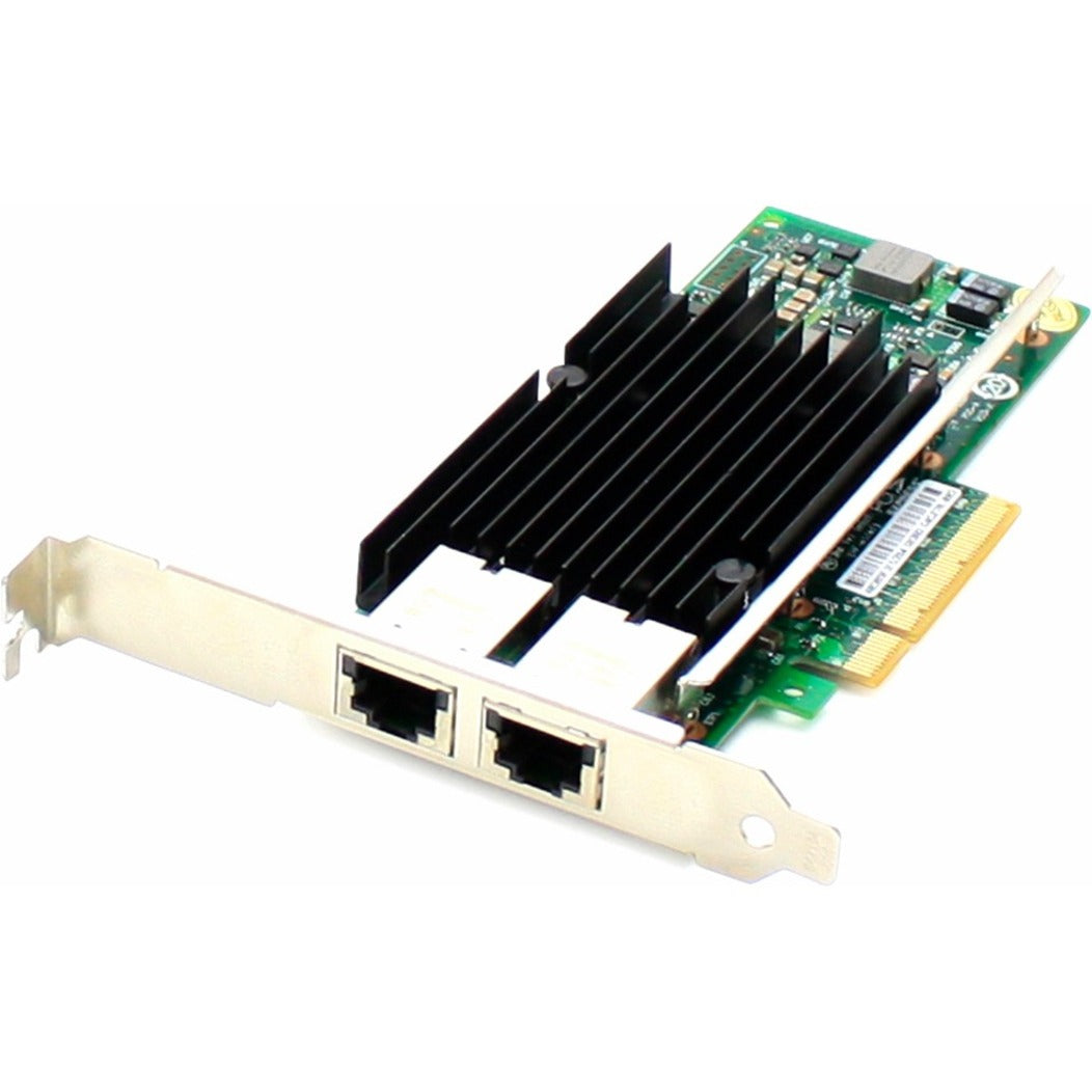 AddOn 0C19497-AO 10Gigabit Ethernet Card, Dual Open RJ-45 Port, PCIe x8