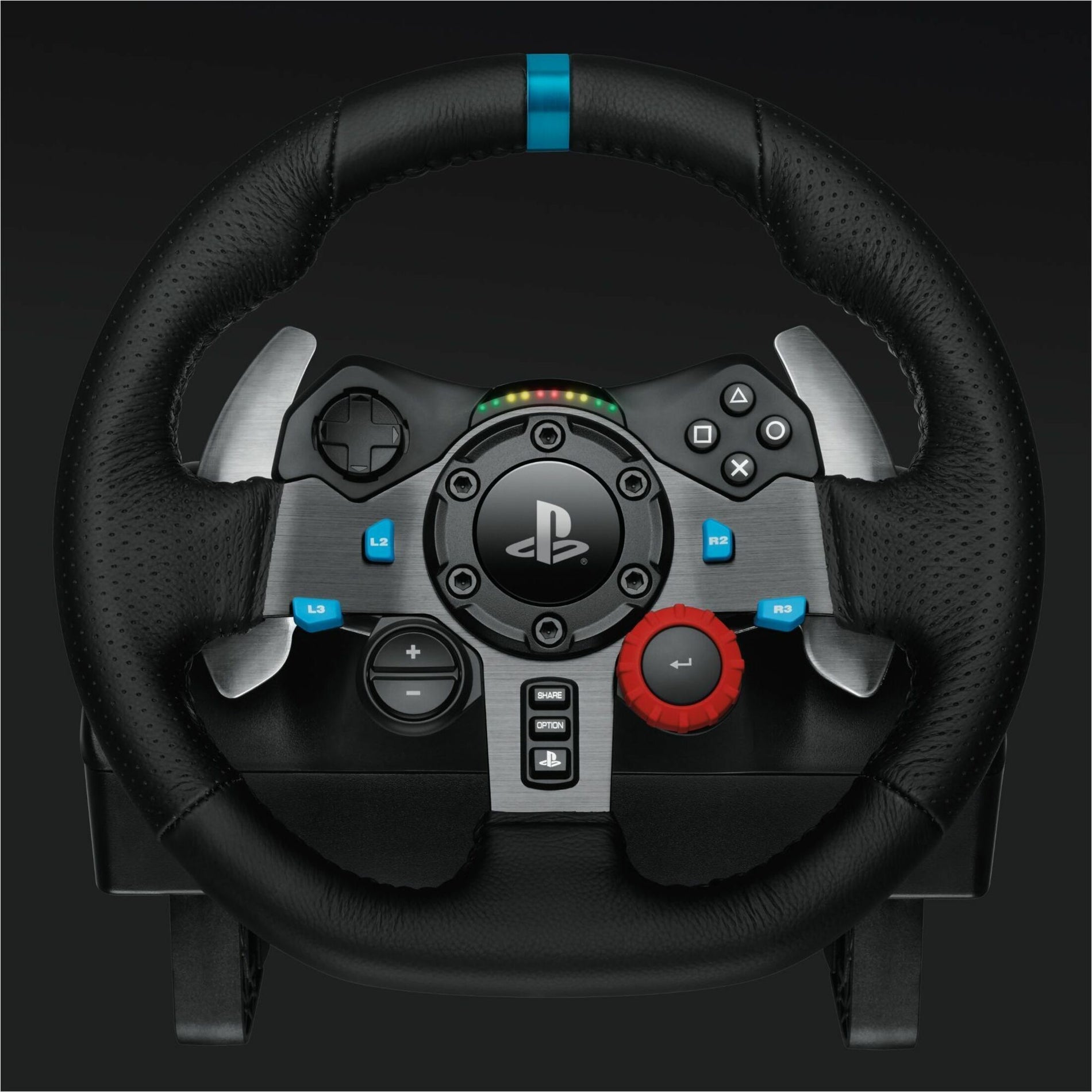 Logitech 941-000110 G29 Racing Wheel for PlayStation and PC, LED Indicator, Force Feedback