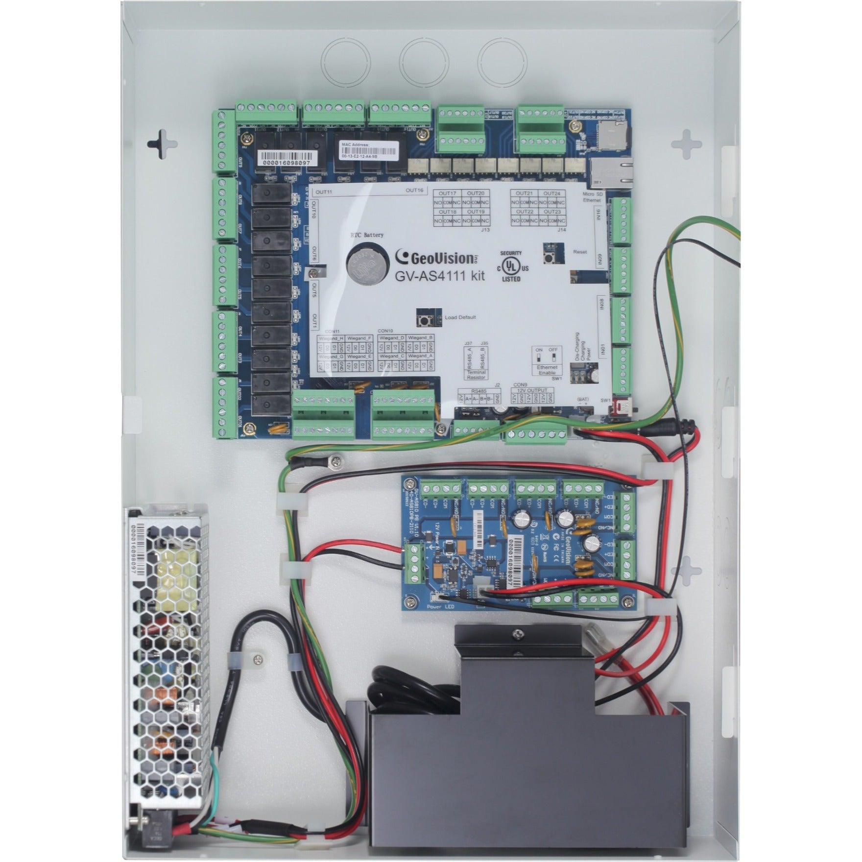 GeoVision 590-AS4111-KIT GV-AS4111 Kit Cabinet Lock Kit, NDAA Compliant