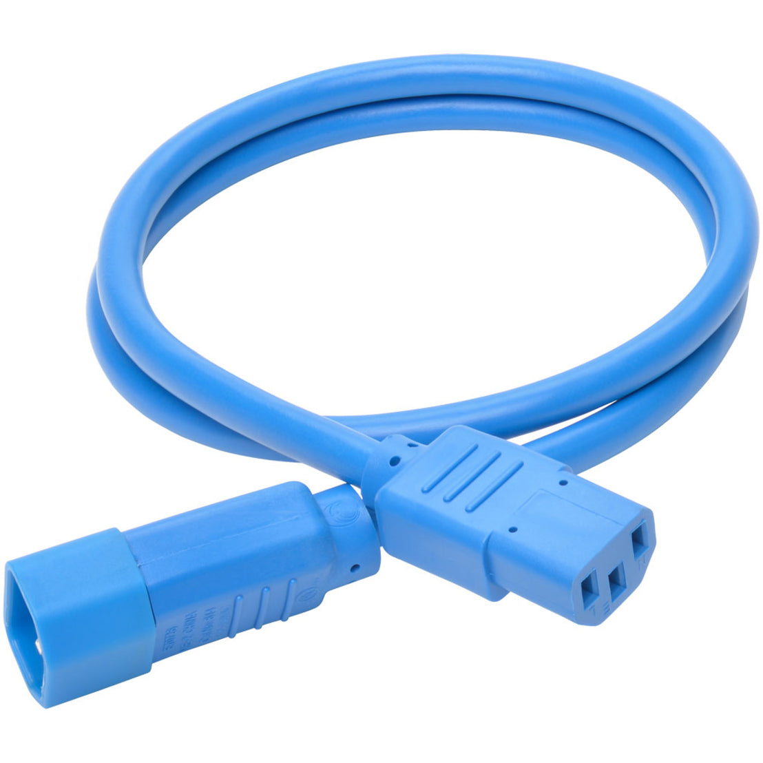 Tripp Lite P005-003-ABL Power Extension Cord, 15A, 14 AWG, 3 ft, Blue