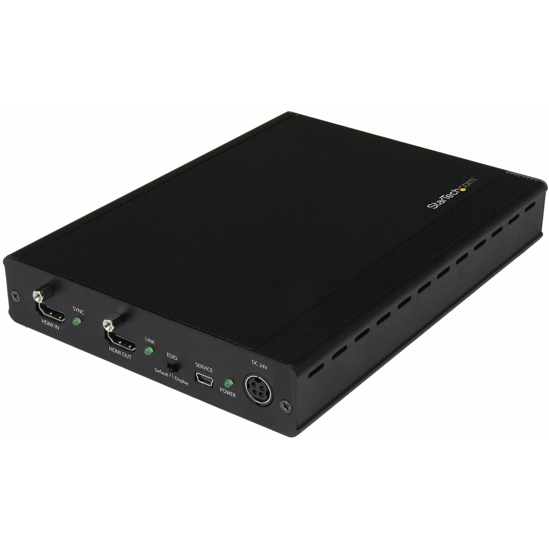 StarTech.com ST124HDBT Video Extender Transmitter/Receiver, 3 Port HDBaseT Extender Kit with 3 Receivers, Up to 4K