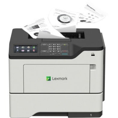 Lexmark 36ST500 MS622de Desktop Wired Laser Printer - Monochrome, TAA Compliant