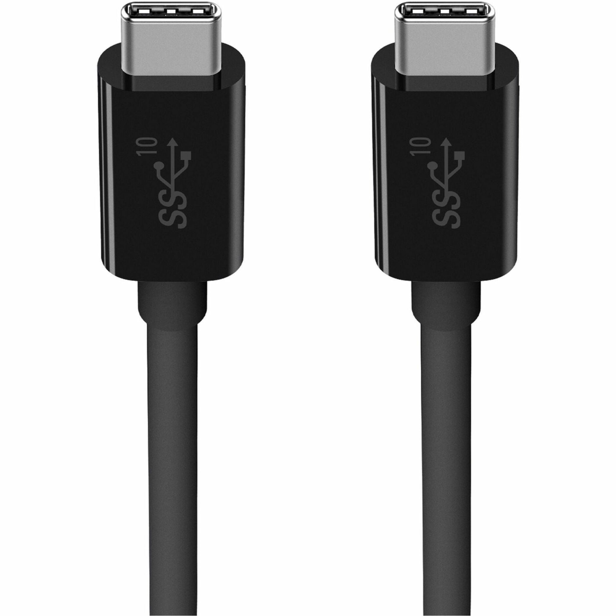 USB-C To USB-C 100W Cable - 10Gbps Data Transfer With E-Marker Chip For Fast Charging