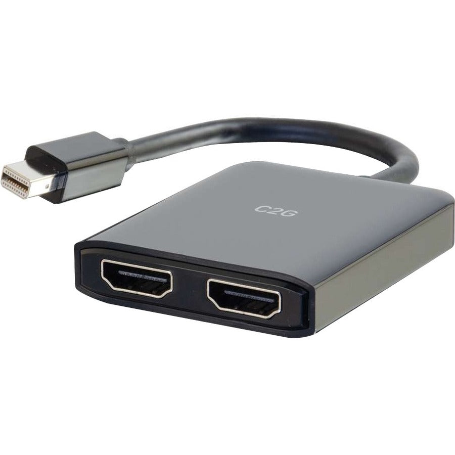 C2G DisplayPort to HDMI Display Splitter, Dual Monitor Adapter