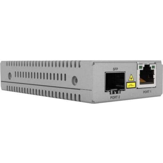 Allied Telesis AT-MMC2000/SP-960 TAA 1GB SFP Media Converter, Universal PSU
