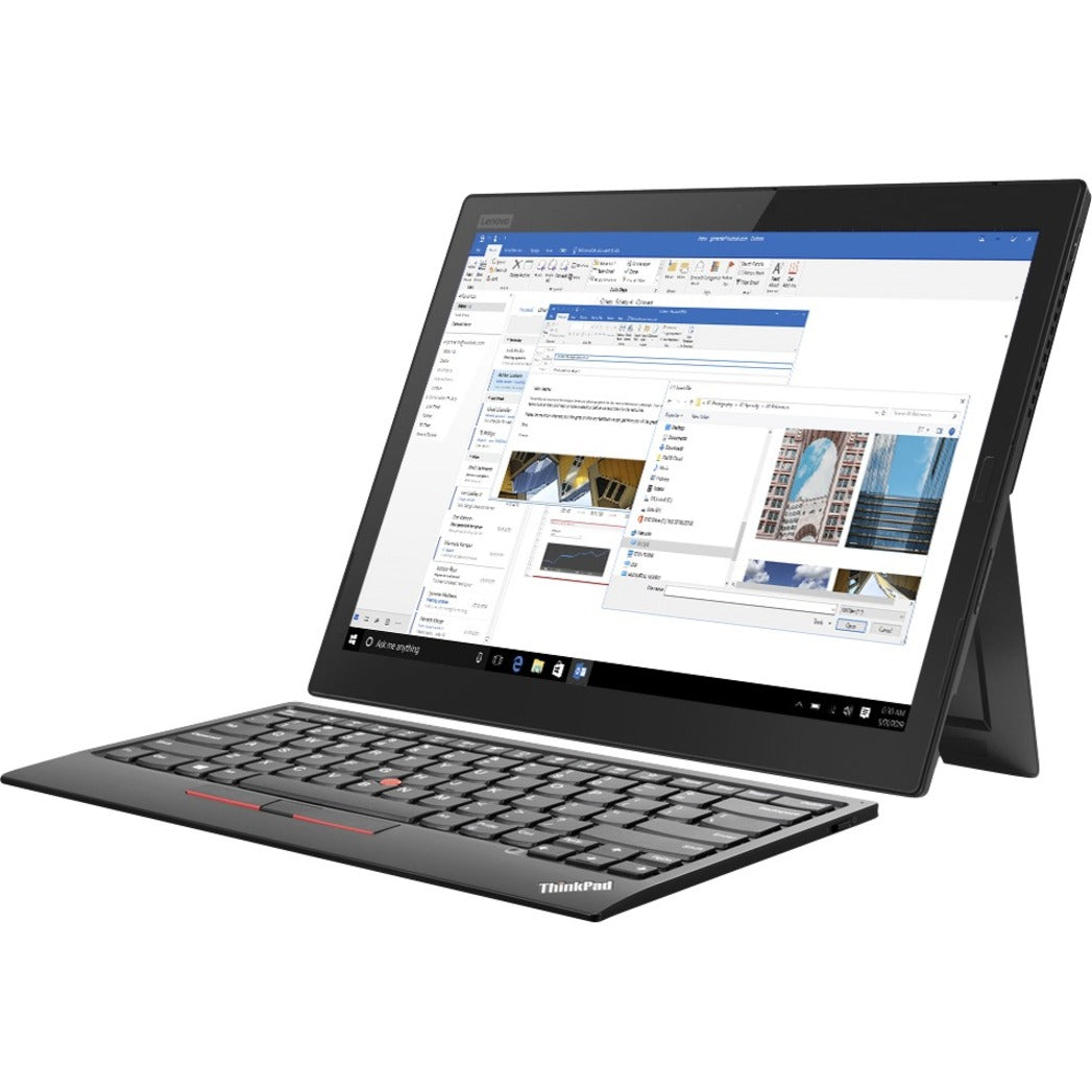 Lenovo 4Y40X49493 ThinkPad TrackPoint Keyboard II (US English), Ergonomic, Bluetooth, USB Type A