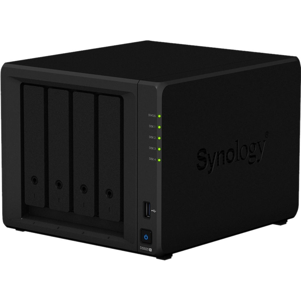 Synology DiskStation DS920+ SAN/NAS Storage System, Quad-core