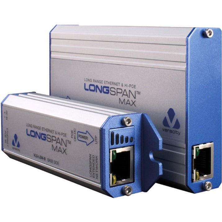 Veracity VLS-LSM-C LONGSPAN Max (Camera) Hi-Power, 90W long-range Ethernet, up to 820m Network Extender