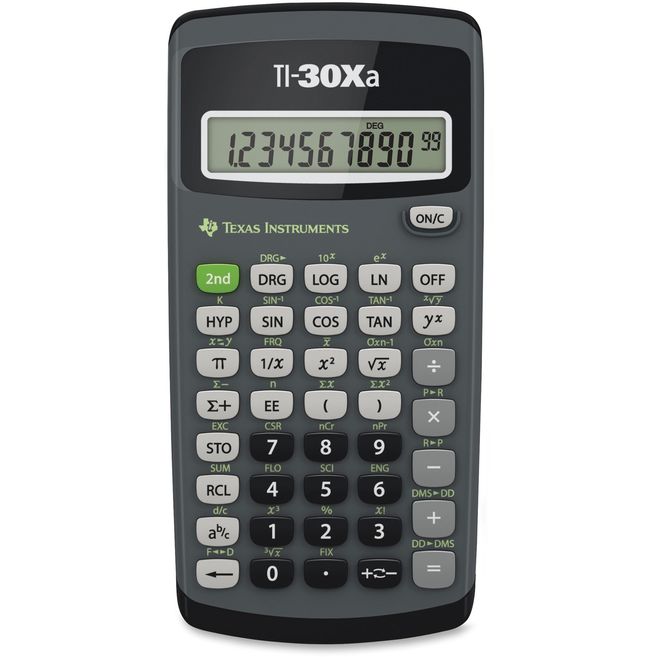 Texas Instruments TI-30XA Scientific Calculator, 10-Digit Display