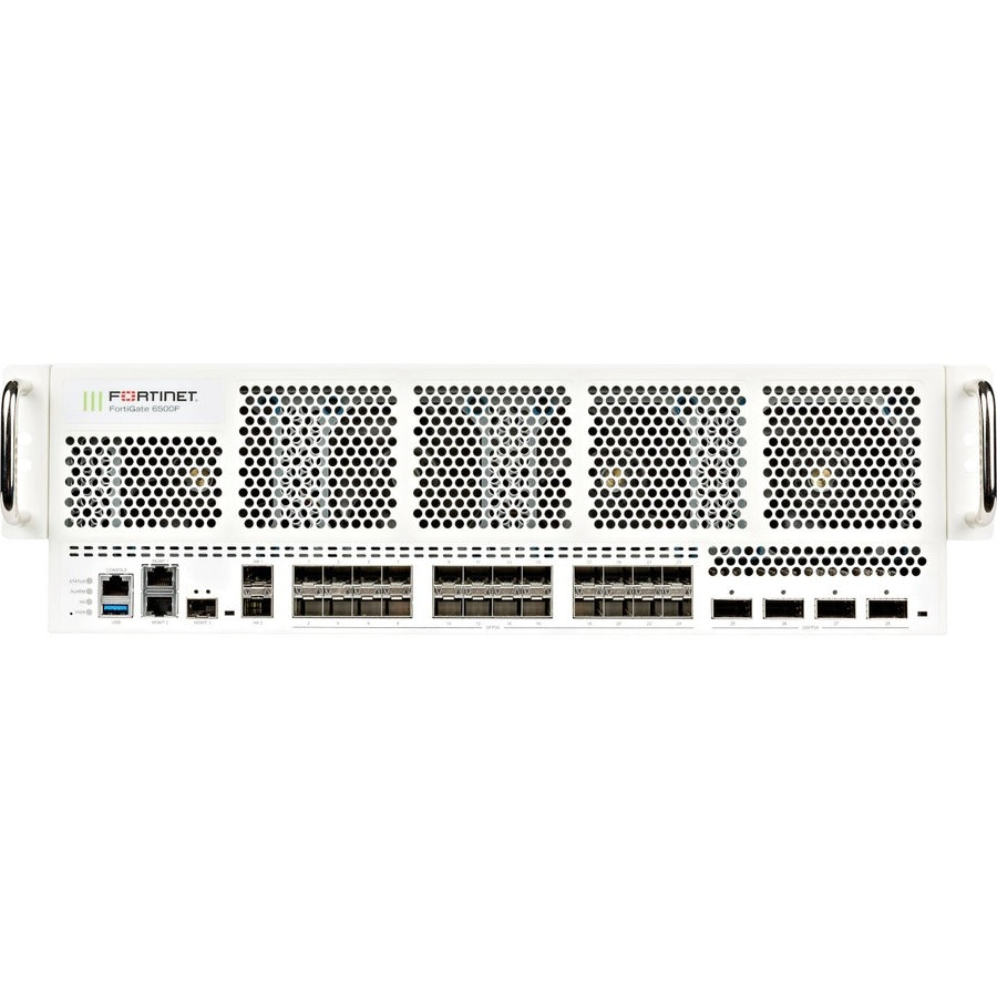 Fortinet FG-6500F-DC-BDL-950-60 FortiGate Network Security/Firewall Appliance, 5YR HW 24X7 FC & UTP BDL SVC