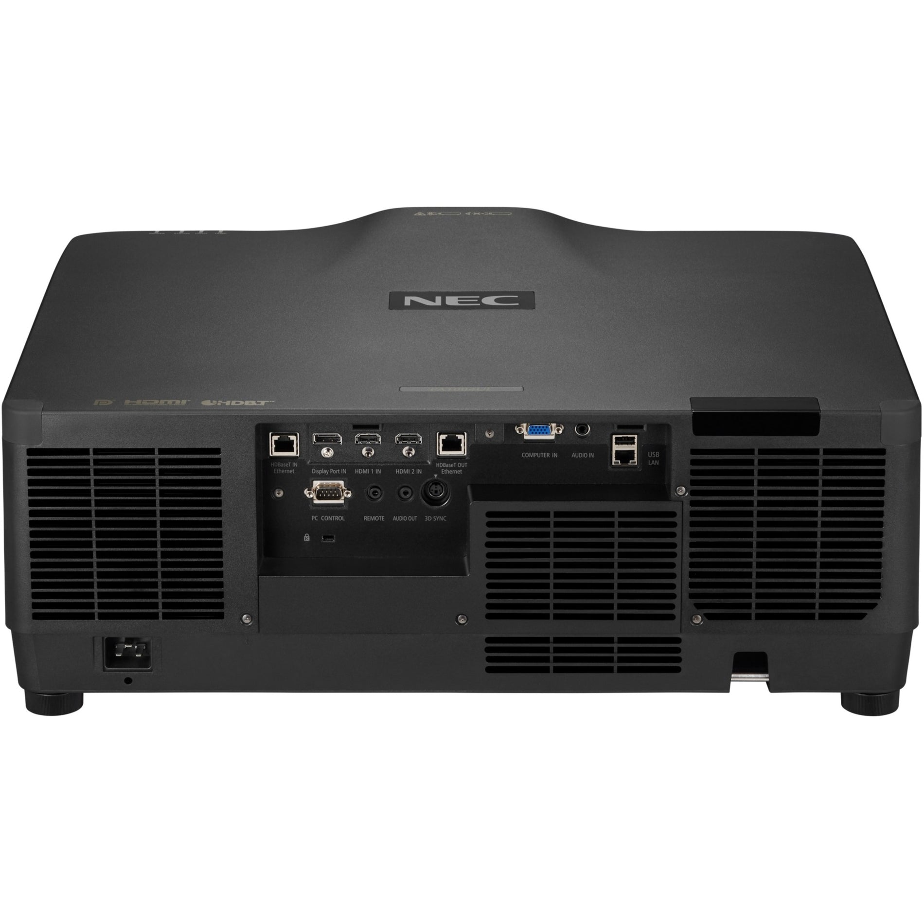 Sharp NEC Display NP-PA804UL-B 8200-Lumen Professional Installation Projector w/ 4K Support, 16:10, Wall Mountable, Black