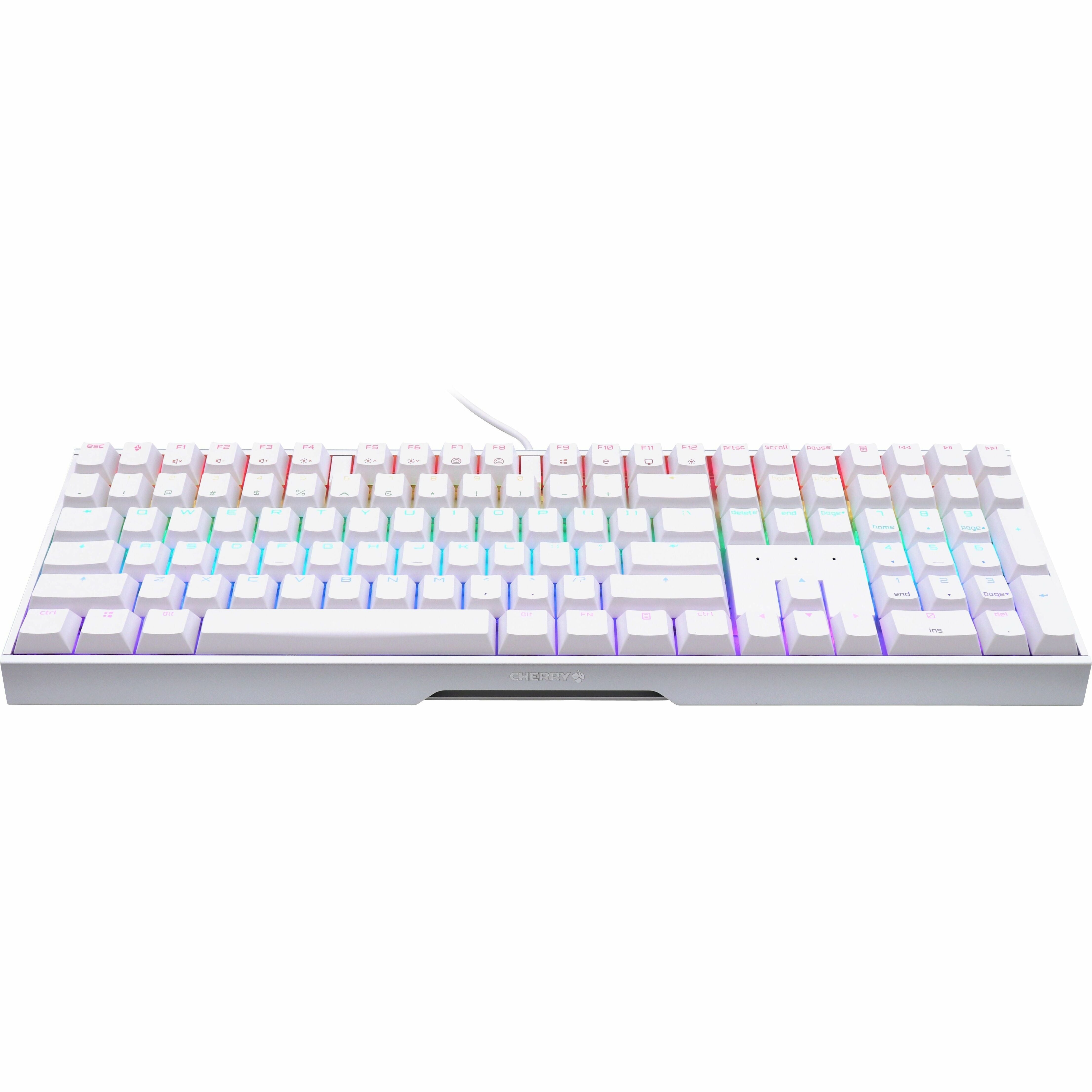 CHERRY G80-3874HWAUS-0 MX BOARD 3.0 S Gaming Keyboard, Backlit RGB LED, Anti-ghosting, Cable Connectivity