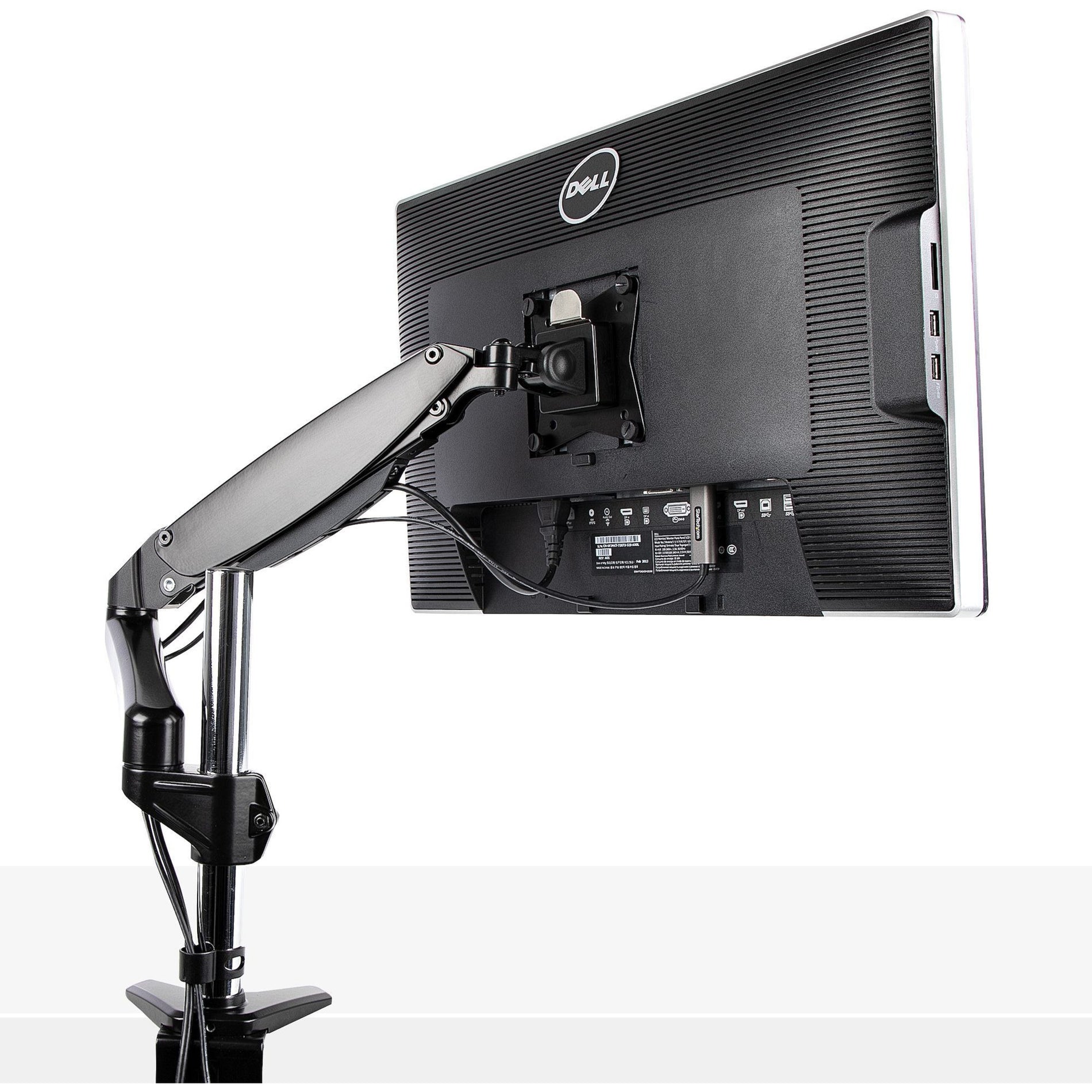 StarTech.com ARMPIVOTE2 Desk Mount Monitor Arm for Single VESA Display 32", Full Motion Articulating & Height Adjustable