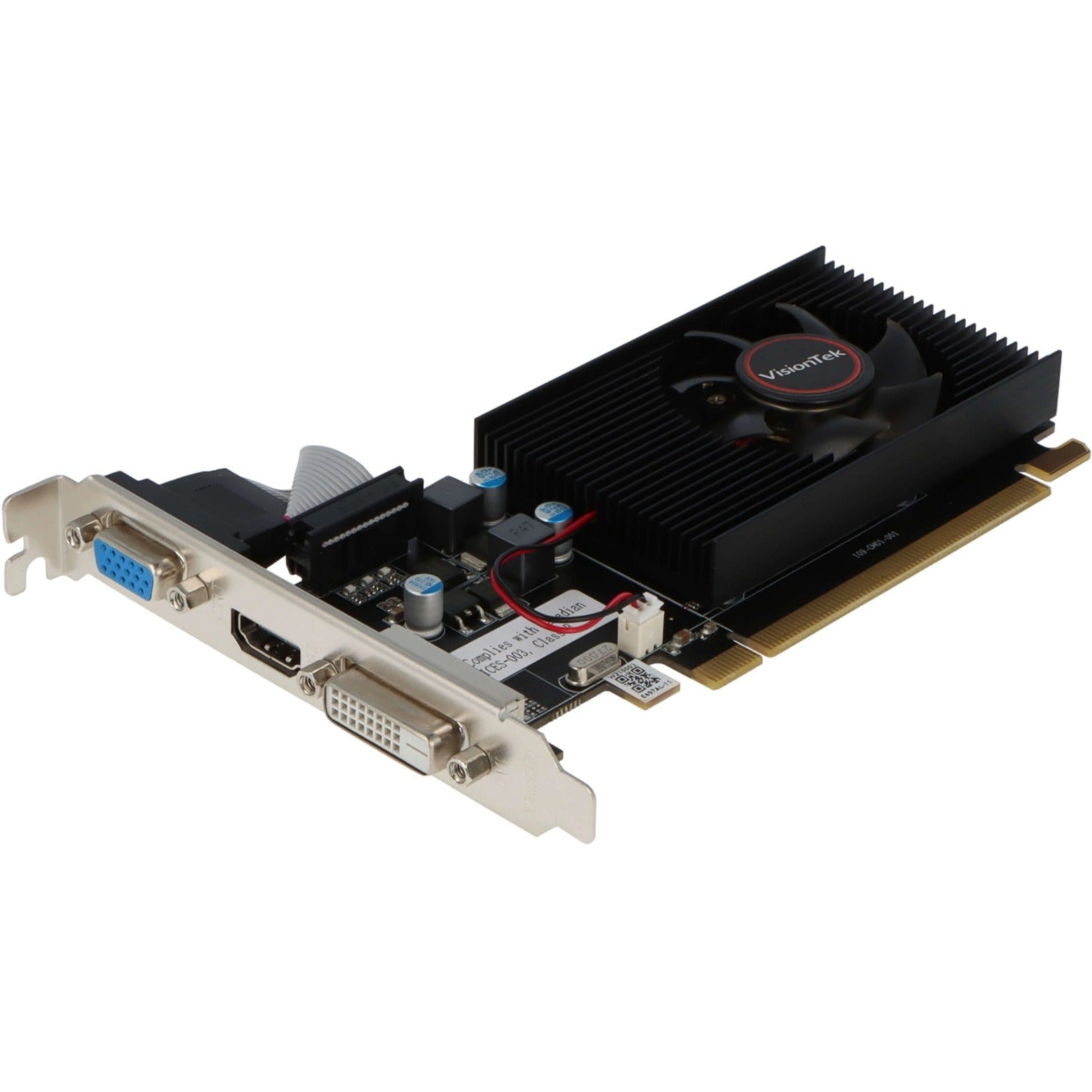 VisionTek Radeon HD 6570 1GB GDDR3 Graphics Card, DirectX 11, Dual