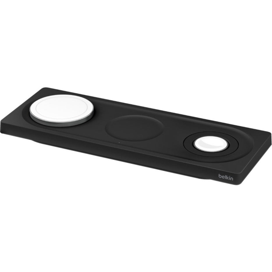 Belkin BOOST↑CHARGE PRO Base de Carga Inalámbrica en con MagSafe Modo  de Carga Rápida para iPhone/Apple Watch/AirPods Indicador LED Carga USB 