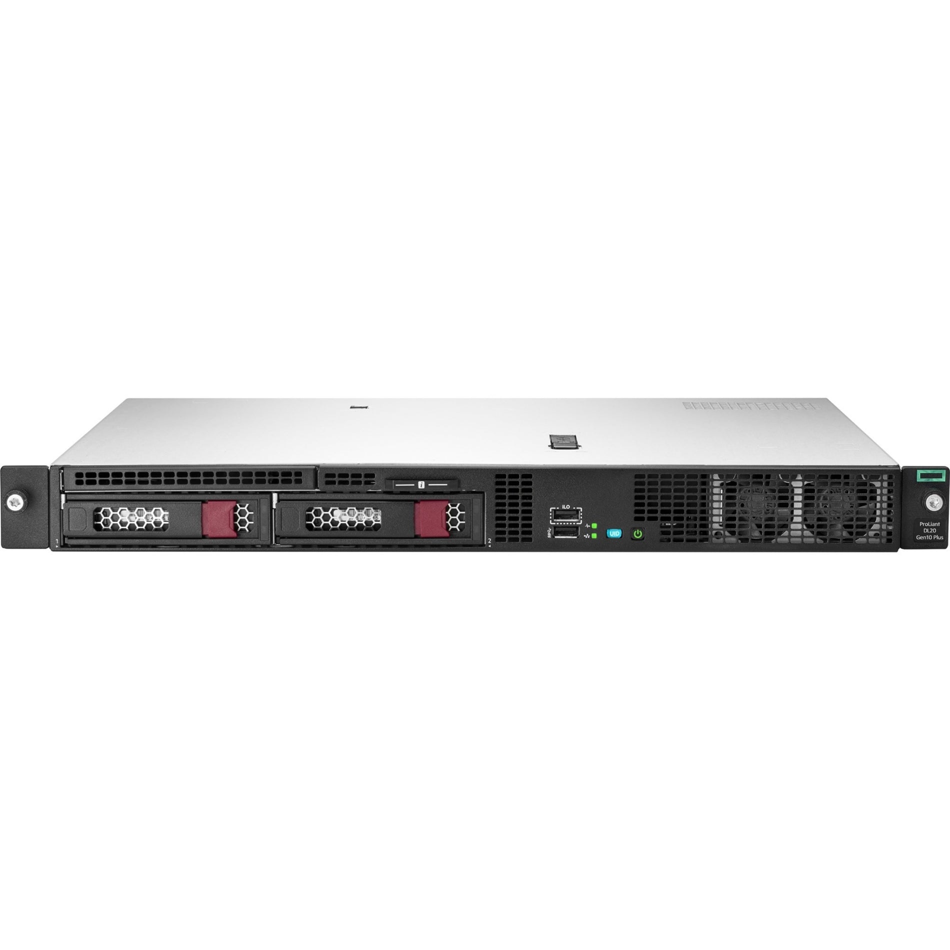 HPE P44112-B21 ProLiant DL20 G10 Plus 1U Rack Server, Intel Xeon E-2314 2.80 GHz, 8 GB RAM, Serial ATA Controller