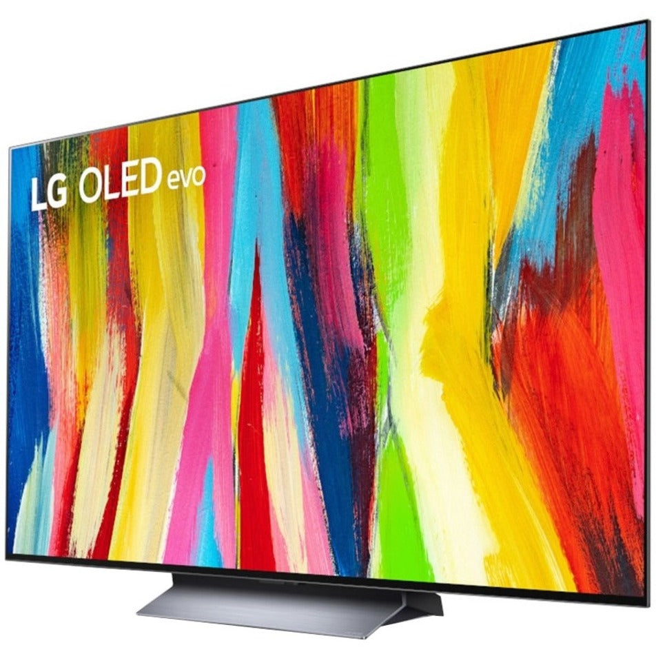 LG OLED55C2PUA.AUS C2 55 Inch Class 4K OLED evo w/ ThinQ AI Smart OLED TV, Dolby Atmos, 120Hz Refresh Rate