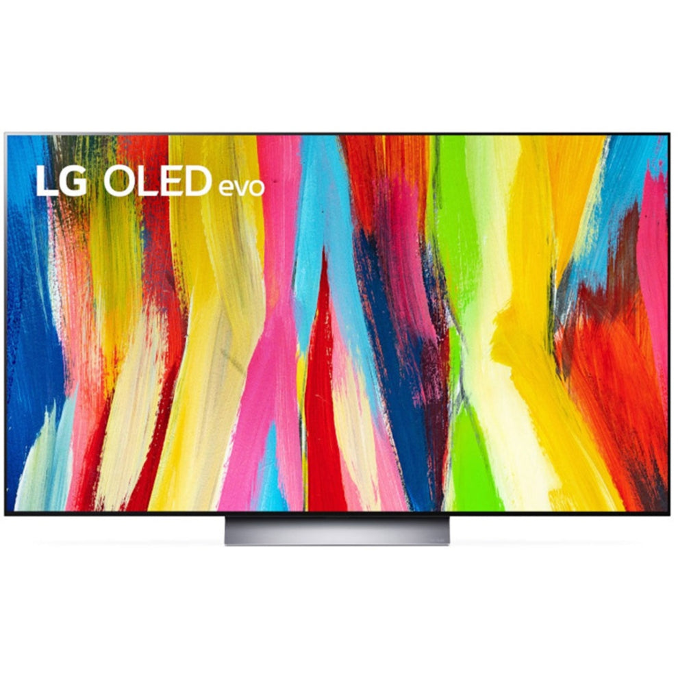 LG OLED55C2PUA.AUS C2 55 Inch Class 4K OLED evo w/ ThinQ AI Smart OLED TV, Dolby Atmos, 120Hz Refresh Rate