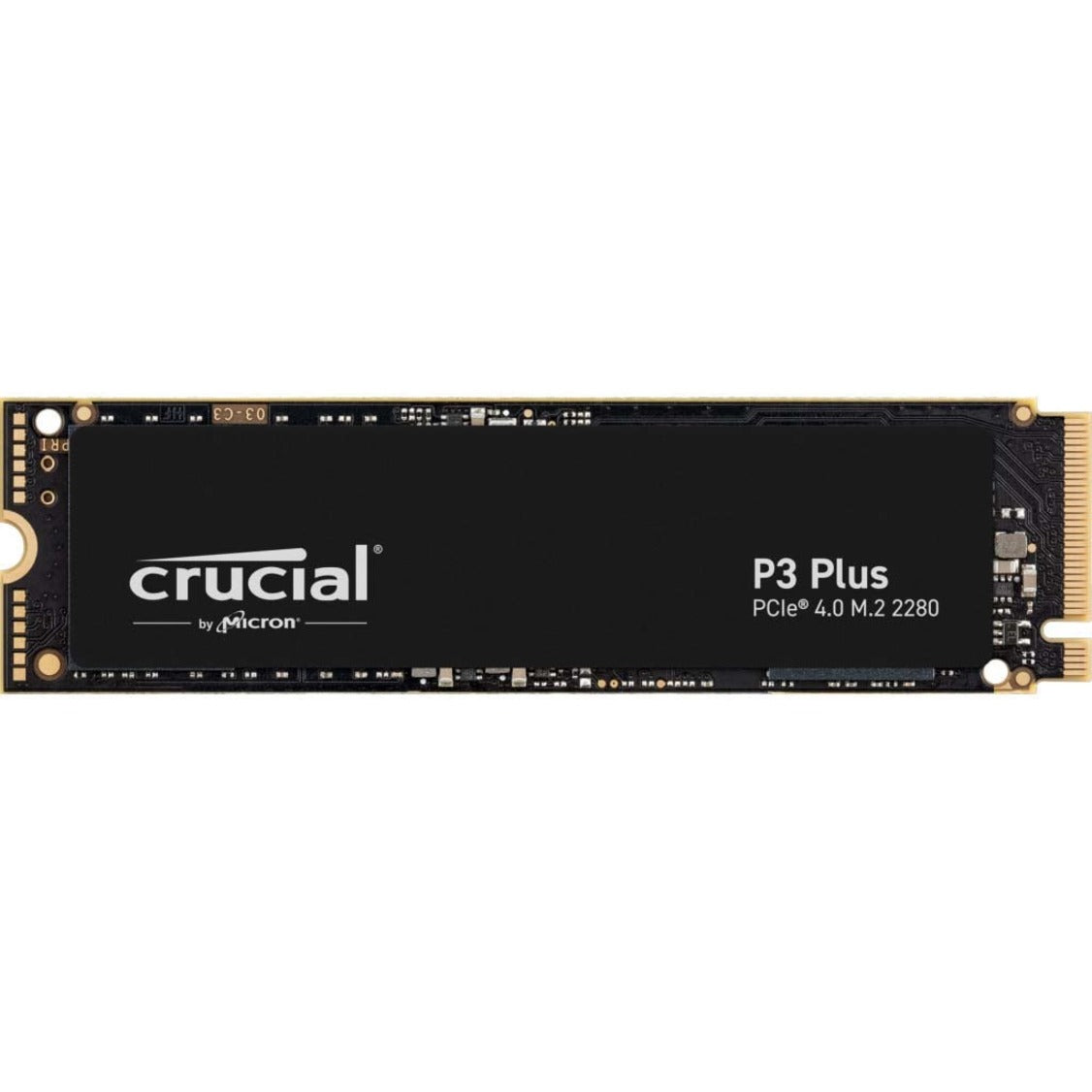 Cruciale CT500P3PSSD8 P3 Plus NAND NVMe PCIe SSD Capacità
