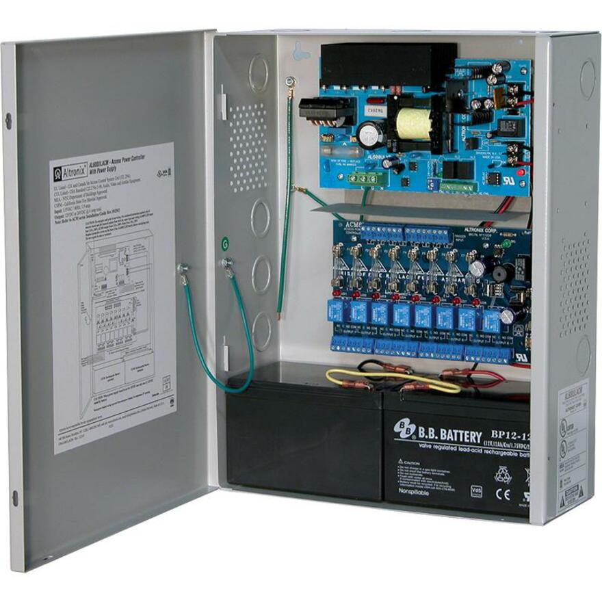 Altronix Proprietary Power Supply SMP3E Altronix ACM AL600ULACM Proprietary Power Supply, 24V⁄12V DC 6A