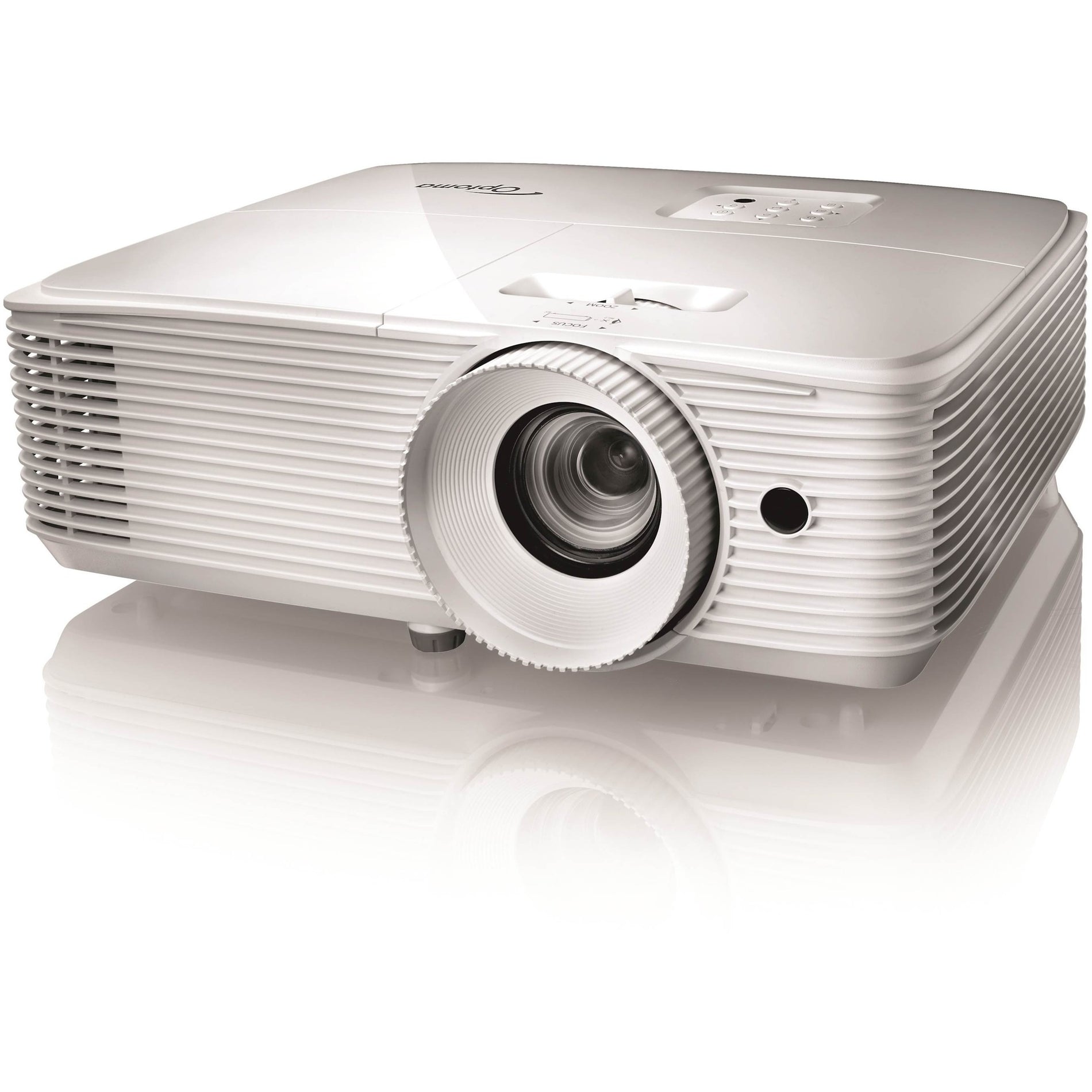 Optoma EH412X DLP Projector, Full HD, 4500 lm, 22,000:1 Contrast Ratio, Portable