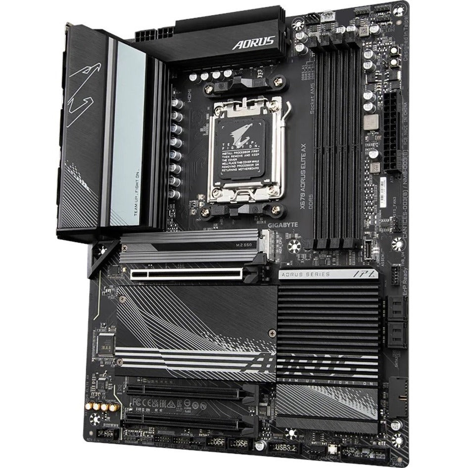 Aorus X670 AORUS ELITE AX X670 ELITE AX Gaming Desktop Motherboard - AMD X670 Chipset, Socket AM5, ATX
