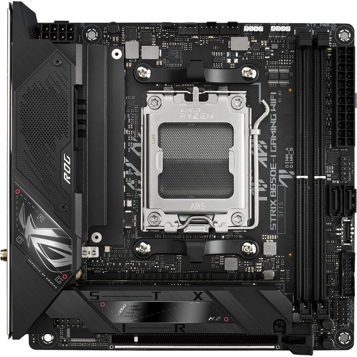Motherboard Ryzen No Integrated Graphics ASUS ROG Strix B650E-I