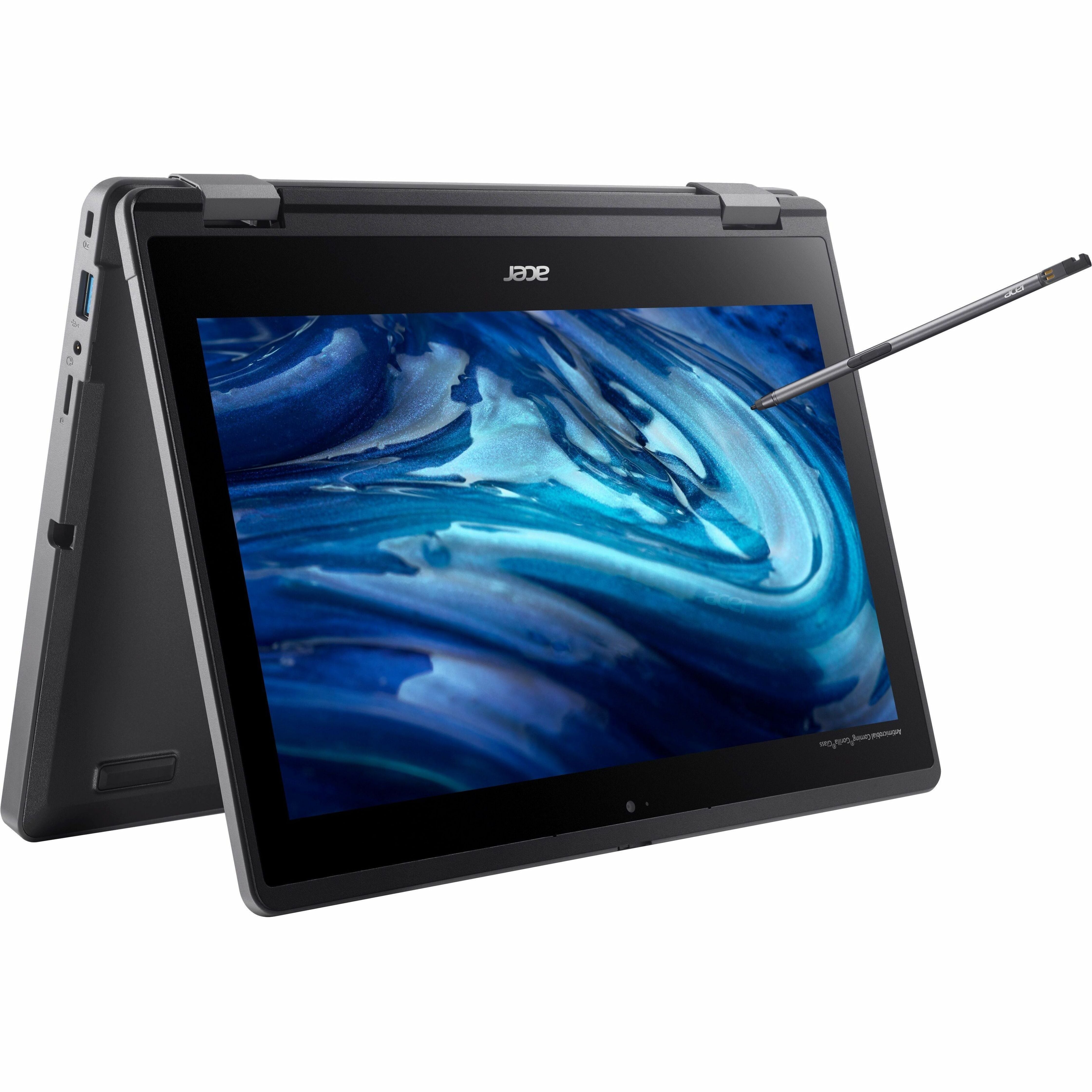 Acer TravelMate Spin B3 Convertible 2-in-1 Notebook, HD