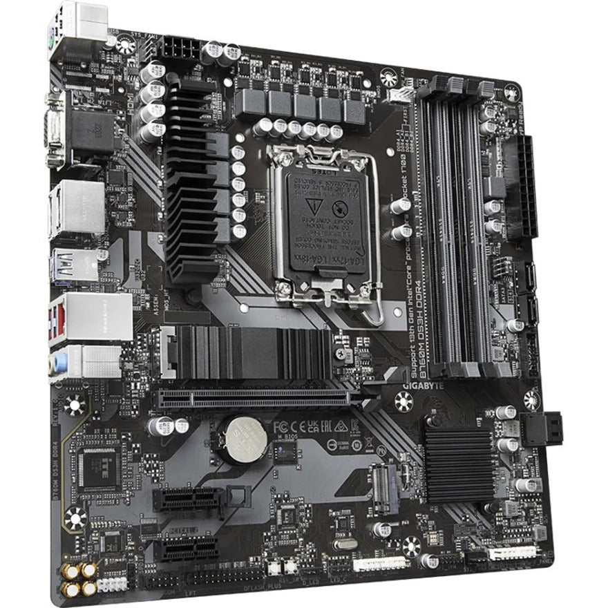 Gigabyte Ultra Durable B760M DS3H DDR4 Gaming Desktop Motherboard