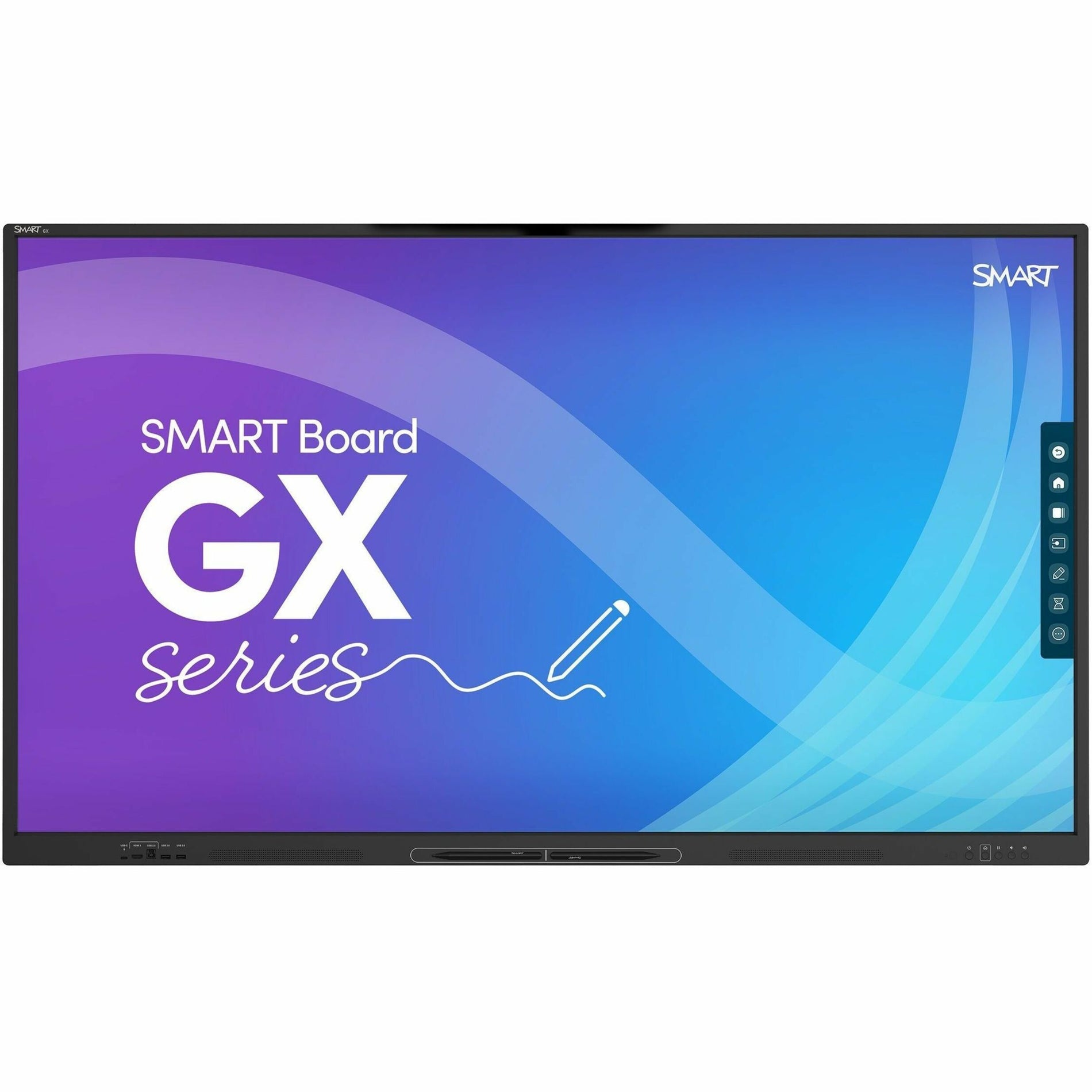 SMART Board SBID-GX175-V2 GX175-V2 Collaboration Display, 75" 4K UHD, Android 11, 20W Speakers