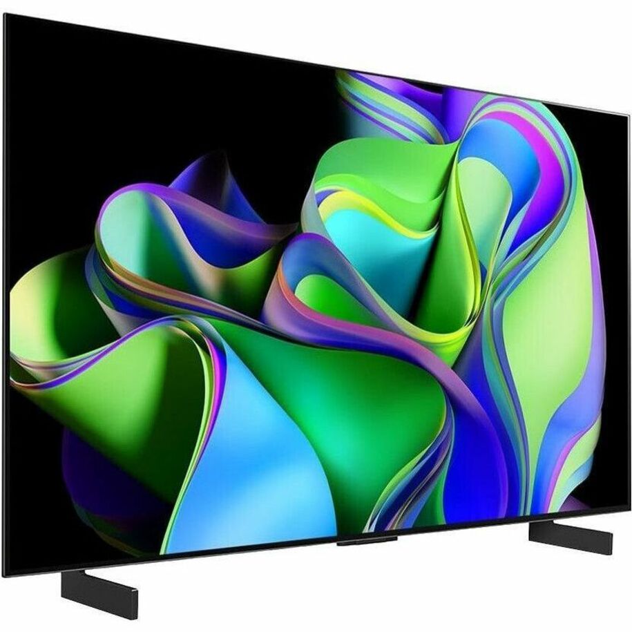 LG OLED42C3PUA OLED evo C3 42 inch 4K Smart TV 2023, 4K UHDTV, Dolby Atmos, ThinQ AI, Web Browser, Alexa Supported
