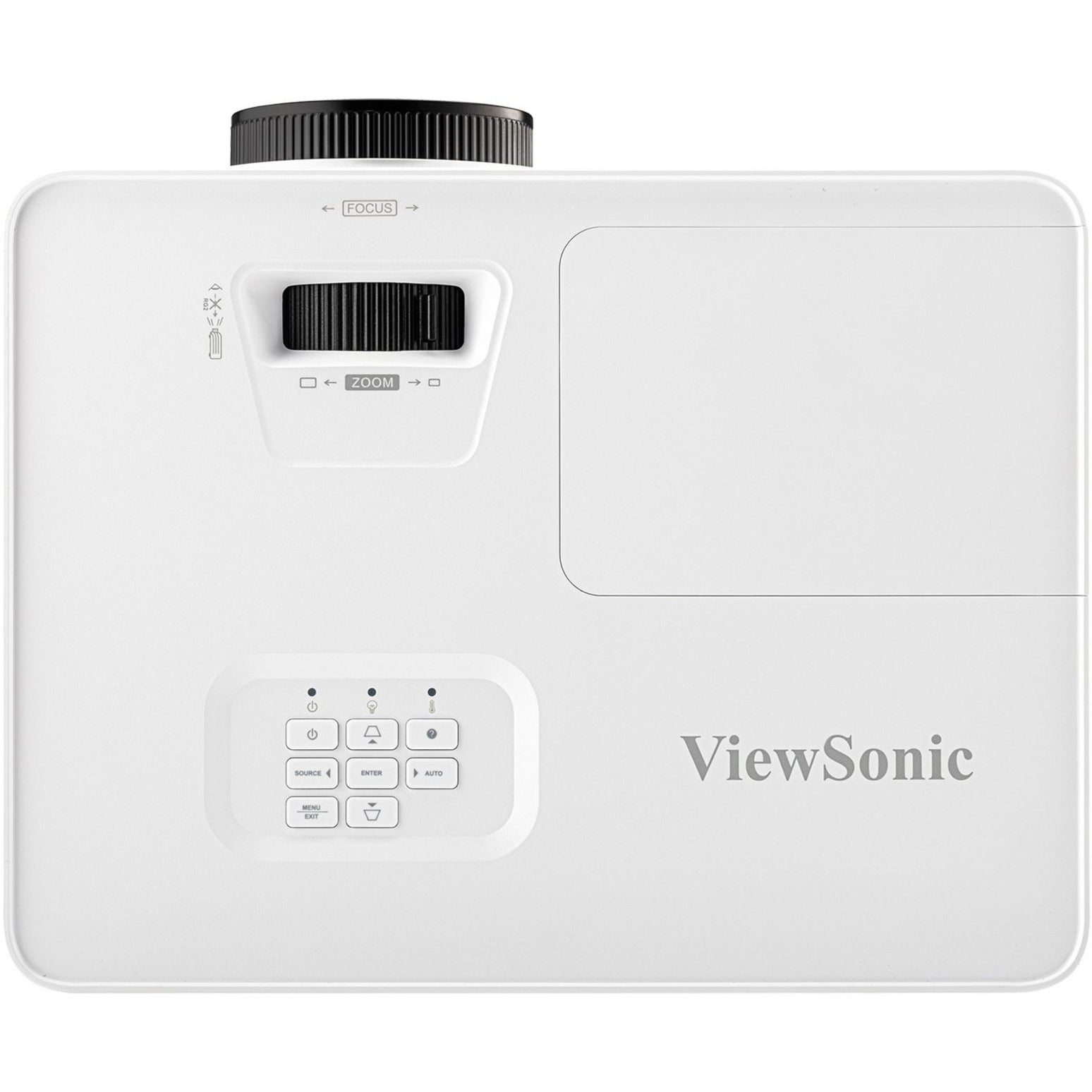 ViewSonic PA700S 4,500 ANSI Lumens SVGA Business/Education Projector, High Brightness, Long Lamp Life, HDMI and USB Connectivity