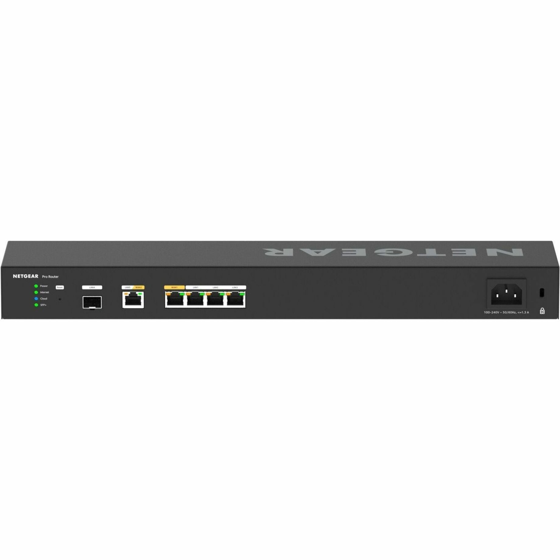 Netgear PR460X-111NAS 10G/Multi-Gigabit Dual-WAN Pro Router, High-Speed Internet Connectivity, 5-Port Ethernet Router