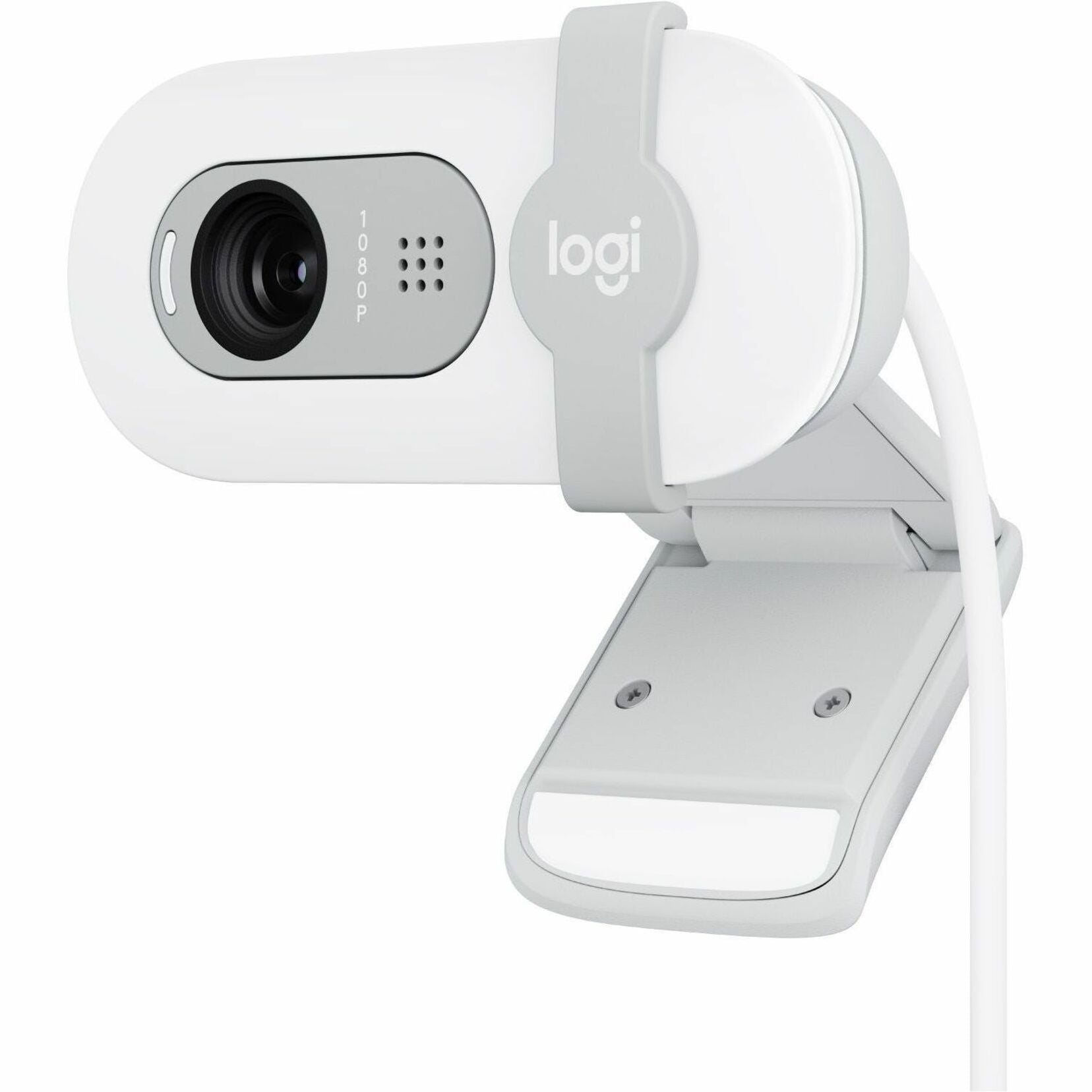 Logitech BRIO 100 Full HD Webcam, 2MP 1080p Resolution, Built-in