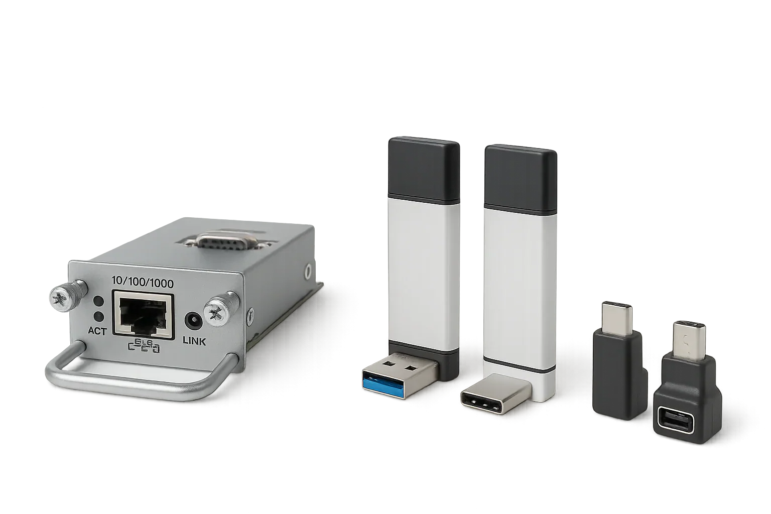 HPE AF628A KVMコンソールUSBインターフェイスアダプタ、サーバーへの